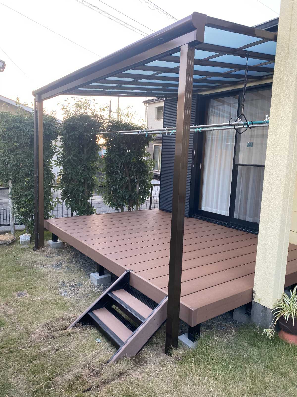 ウッドデッキ リフォーム 